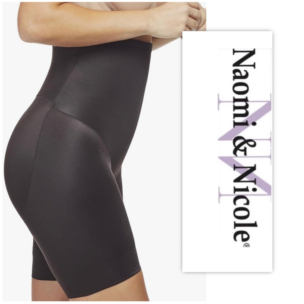 Naomi and Nicole Back Magic Firm Control Hi Waist Thigh Slimmer Shapewear